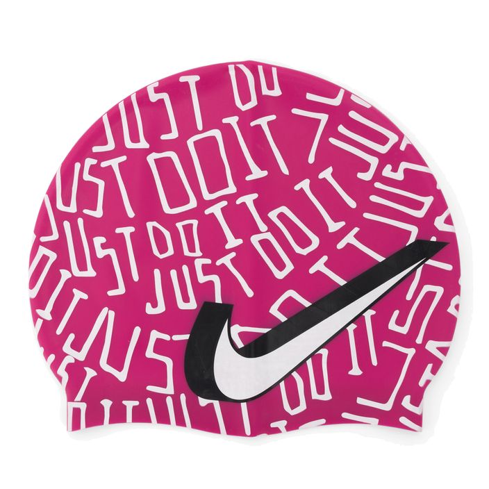 Nike Jdi Scribble Graphic 2 καπέλο για κολύμπι ροζ NESSC159-672 2