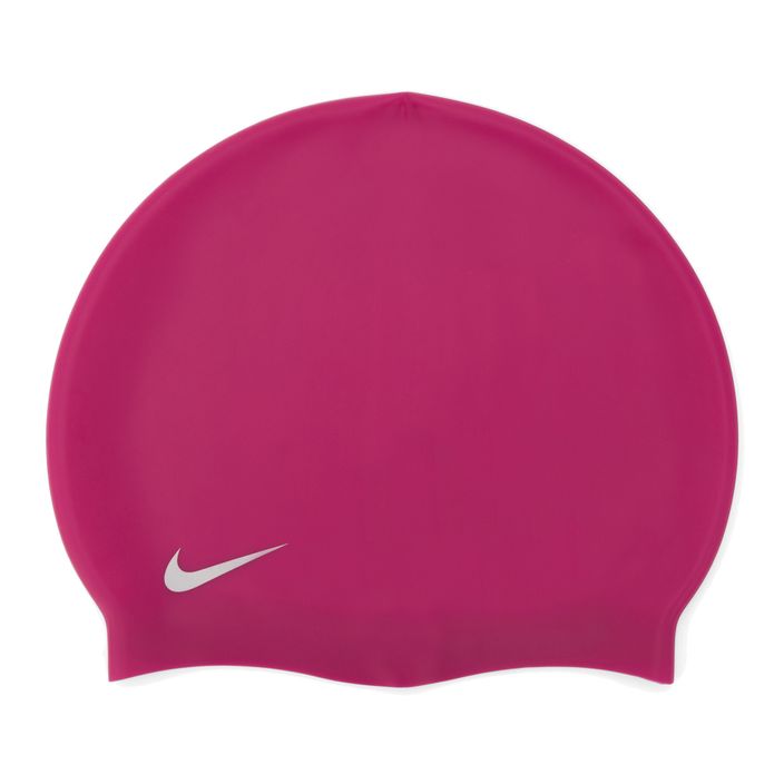 Nike Solid Silicone παιδικό σκουφάκι κολύμβησης ροζ TESS0106-672 2