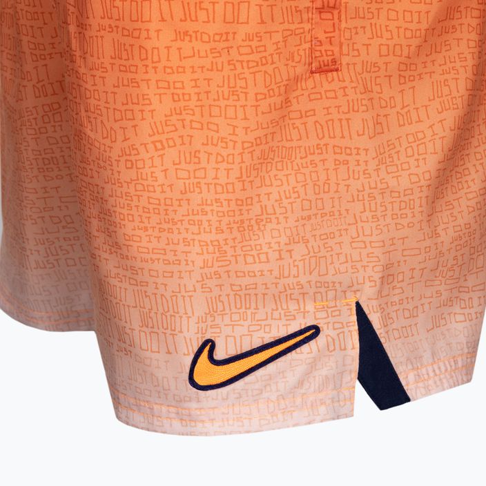 Ανδρικό μαγιό Nike Jdi Fade 5" Volley πορτοκαλί NESSC479-817 4