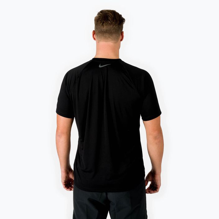 Ανδρικό μπλουζάκι προπόνησης Nike Ring Logo μαύρο NESSC666-001 2