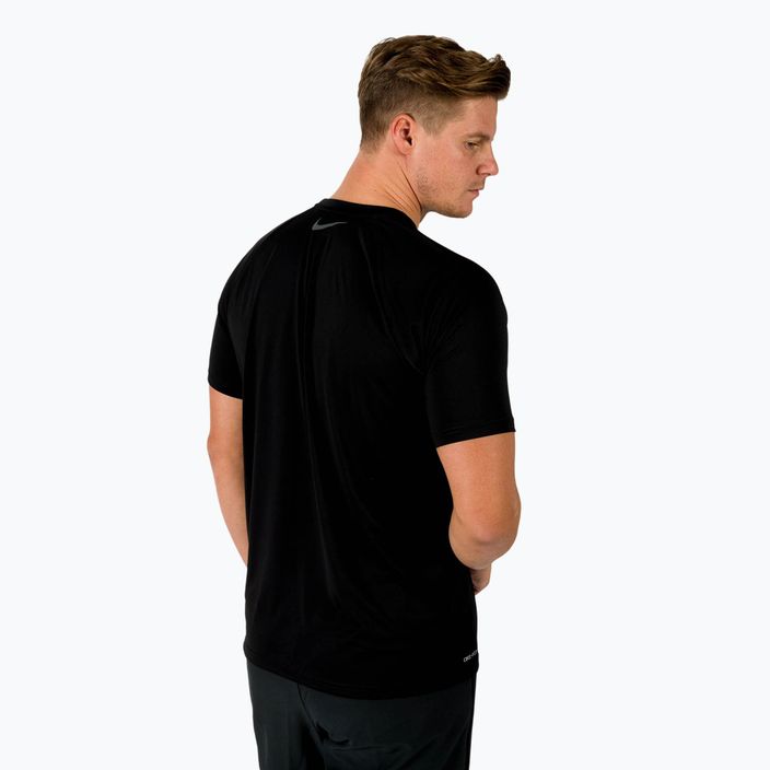 Ανδρικό μπλουζάκι προπόνησης Nike Ring Logo μαύρο NESSC666-001 4