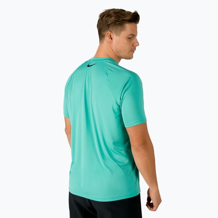 Ανδρικό μπλουζάκι προπόνησης Nike Ring Logo τυρκουάζ NESSC666-339 4