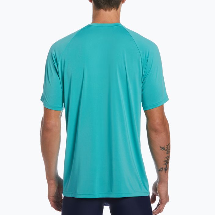 Ανδρικό μπλουζάκι προπόνησης Nike Ring Logo τυρκουάζ NESSC666-339 9