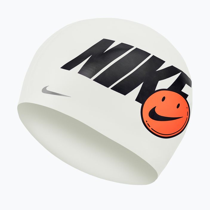 Nike Have A Nike Day Graphic 7 καπέλο για κολύμπι λευκό NESSC164-100 3