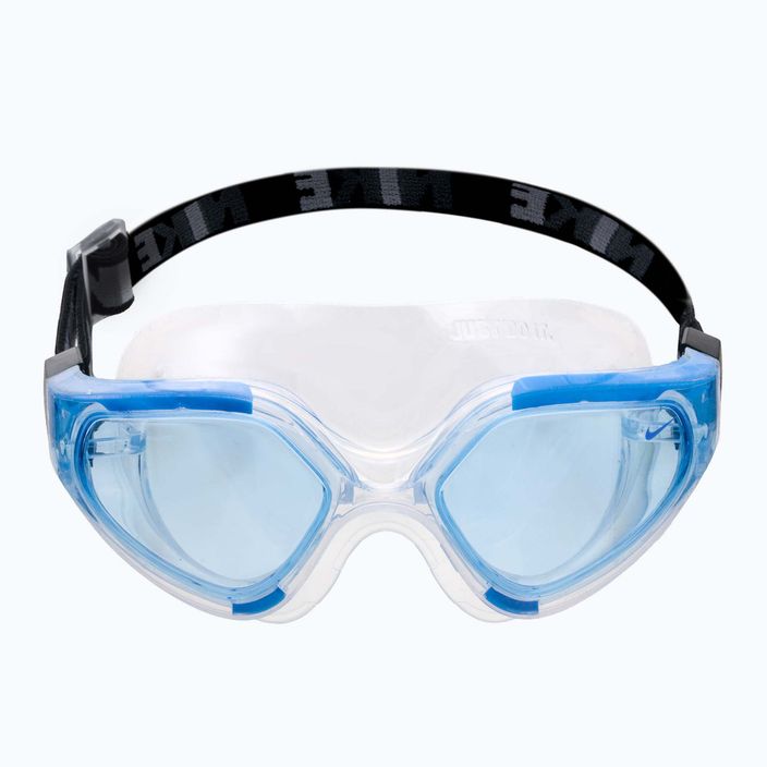Μάσκα κολύμβησης Nike Expanse διαφανής/μπλε NESSC151-401 2