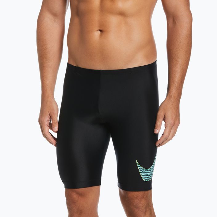 Ανδρικό Nike Multi Logo Swim Jammer μαύρο NESSC588 4