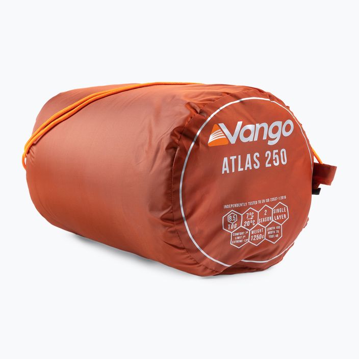 Vango Atlas 250 υπνόσακος πορτοκαλί SBSATLAS0000003 8