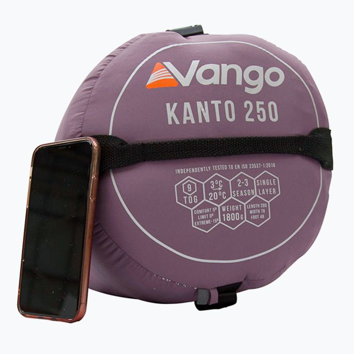 Vango Kanto 250 arctic dusk υπνόσακος 12