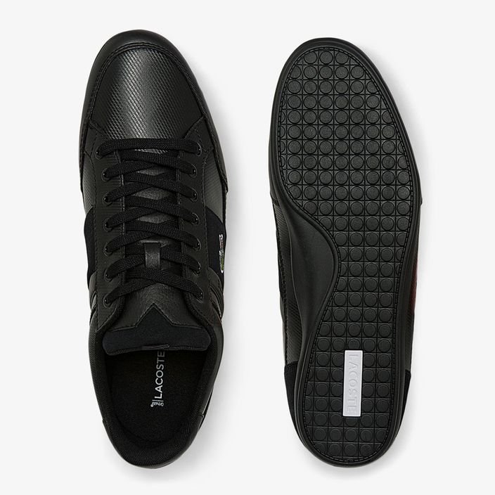 Lacoste ανδρικά παπούτσια 43CMA0035 μαύρο/μαύρο 11
