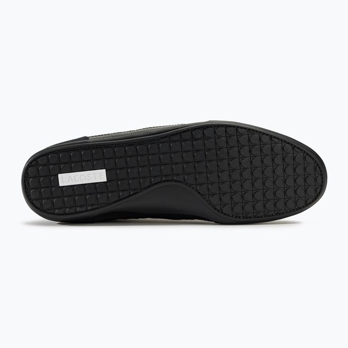 Lacoste ανδρικά παπούτσια 43CMA0035 μαύρο/μαύρο 4