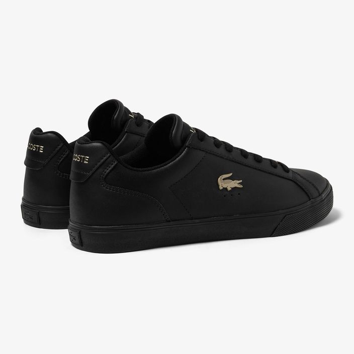 Lacoste ανδρικά παπούτσια 45CMA0052 μαύρο/μαύρο 11