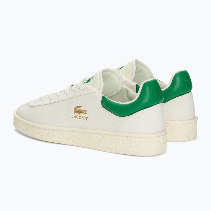 Lacoste ανδρικά παπούτσια 47SMA0040 λευκό/πράσινο 3