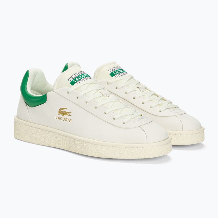 Lacoste ανδρικά παπούτσια 47SMA0040 λευκό/πράσινο 4