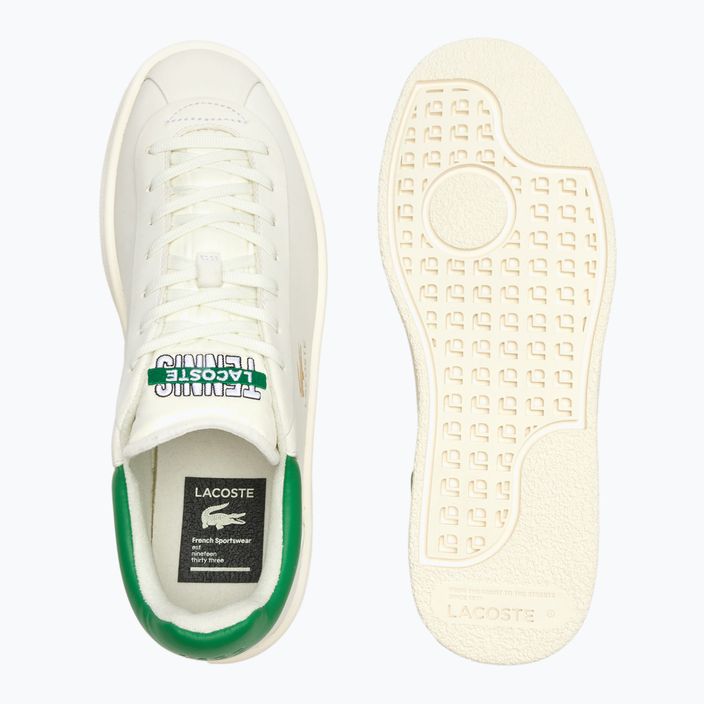 Lacoste ανδρικά παπούτσια 47SMA0040 λευκό/πράσινο 13