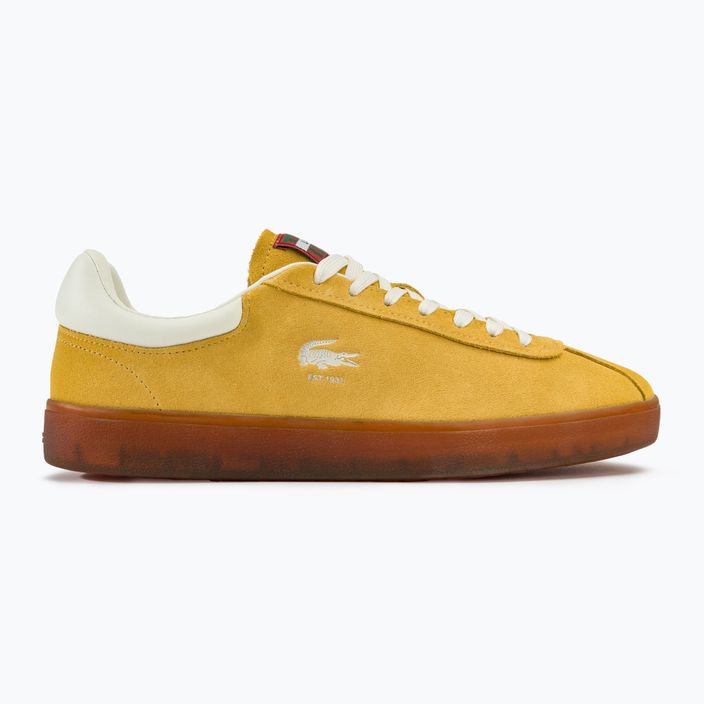 Lacoste ανδρικά παπούτσια 47SMA0041 yellow/gum 2