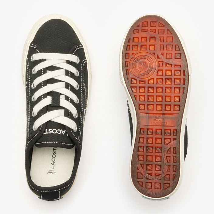 Lacoste γυναικεία παπούτσια 47CFA0006 μαύρο / υπόλευκο 12