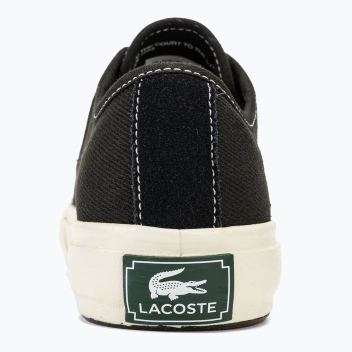 Lacoste γυναικεία παπούτσια 47CFA0006 μαύρο / υπόλευκο 6