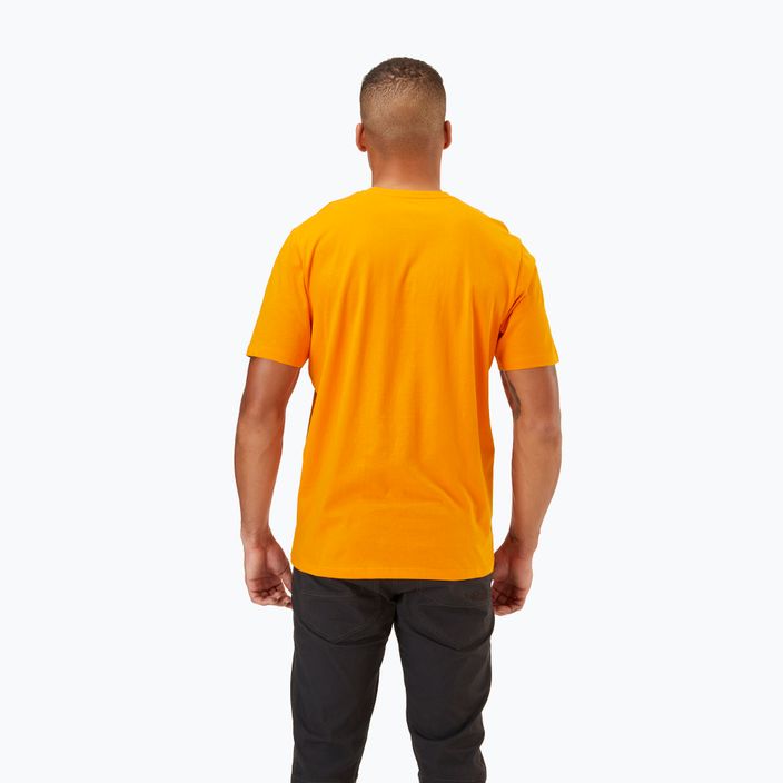 Ανδρικό t-shirt Trekking Rab Stance Logo SS πορτοκαλί QCB-08-SUN-SML 2