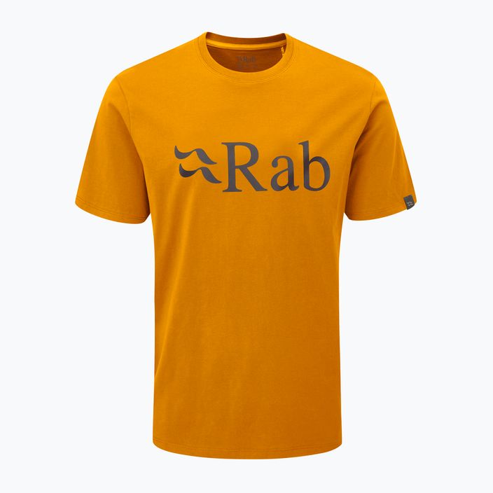 Ανδρικό t-shirt Trekking Rab Stance Logo SS πορτοκαλί QCB-08-SUN-SML 5