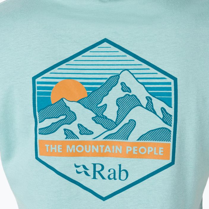 Γυναικείο πουκάμισο Trekking Rab Stance Mountain Peak πράσινο QCB-67 5