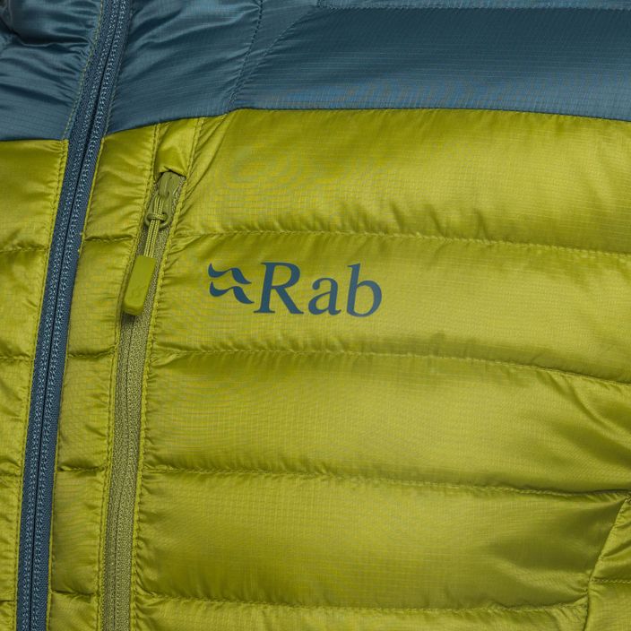 Ανδρικό μπουφάν Rab Microlight Alpine με πούπουλα μπλε QDB-12-OBA-SML 6