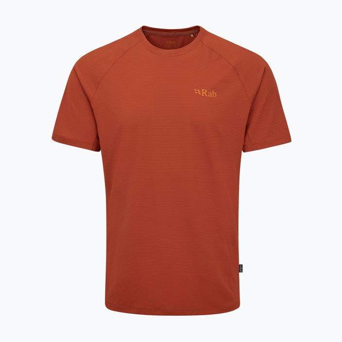 Ανδρικό μπλουζάκι Rab Sonic red clay t-shirt 5