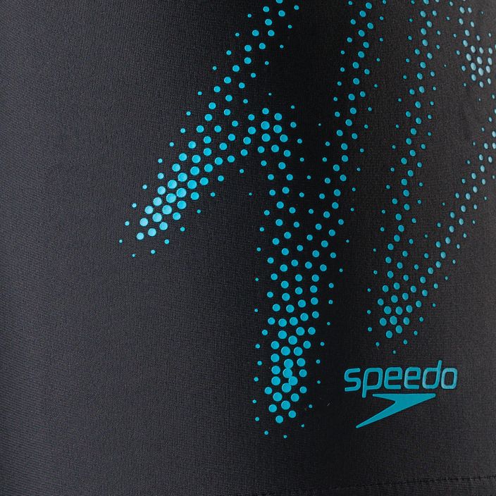 Speedo Hyper Boom Logo Placement Aquashort παιδικό μαγιό μαύρο 8-00315415190 3