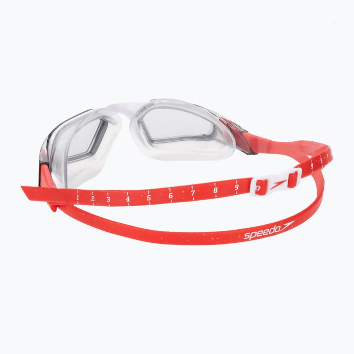 Speedo Aquapulse Pro κόκκινα/λευκά γυαλιά κολύμβησης 4