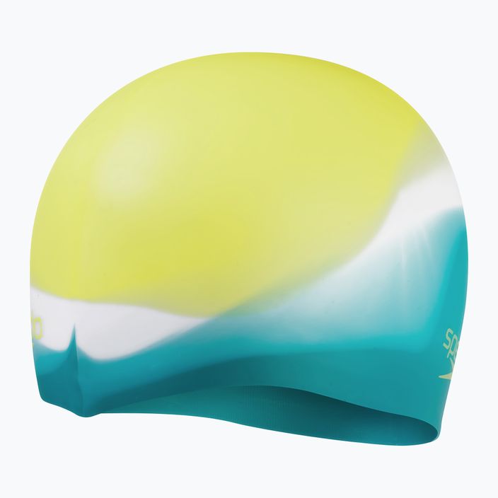 Speedo Multi Colour Silicone Junior παιδικό καπέλο πράσινο/κίτρινο 8-00236714576 2