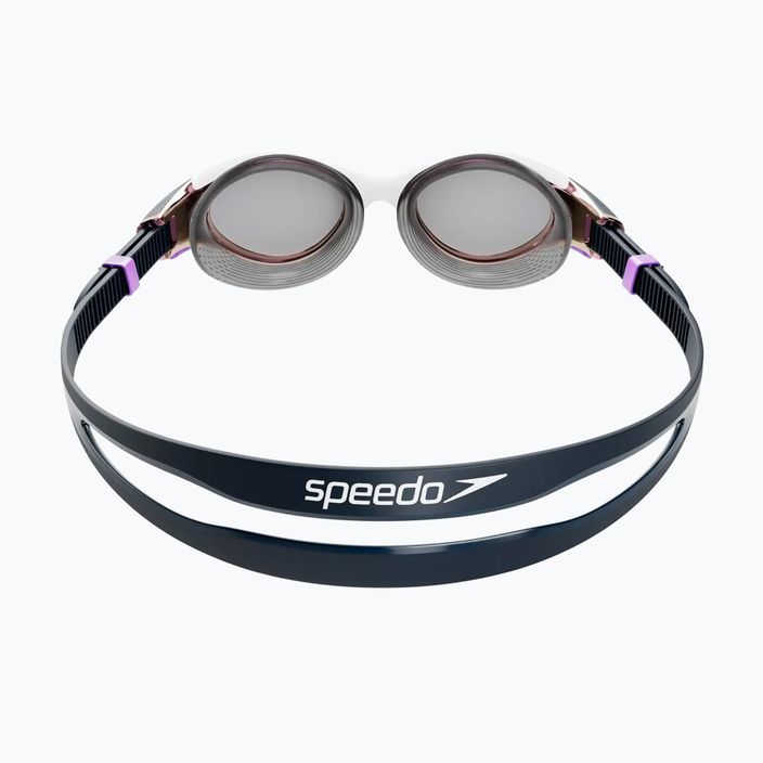 Speedo Biofuse 2.0 Mirror white/true navy/sweet purple γυαλιά κολύμβησης 3