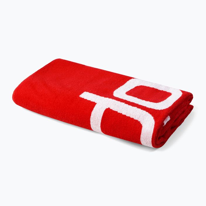 Πετσέτα με λογότυπο Speedo κόκκινη/λευκή 2