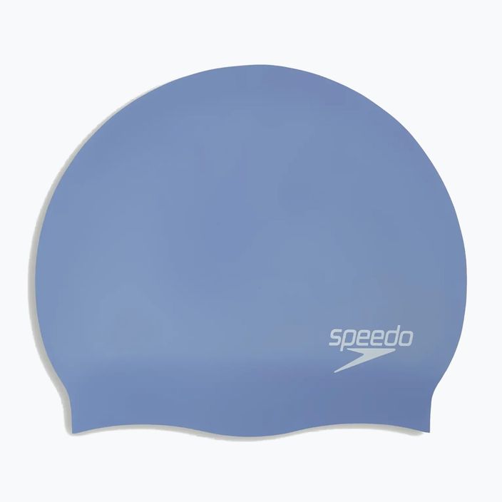 Speedo Long Hair μπλε/μωβ καπέλο κολύμβησης 2