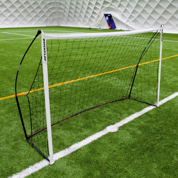 QuickPlay Kickster Academy γκολ ποδοσφαίρου 240 x 150 cm λευκό QP2225 9