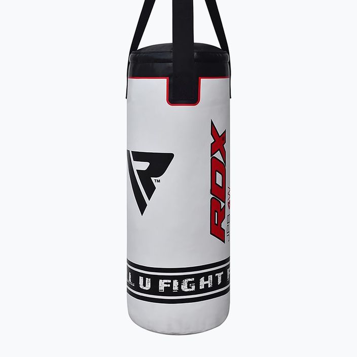 RDX Punch Bag 2Pcs παιδική τσάντα πυγμαχίας + γάντια σετ λευκό 3JPB-4W-2FT 3