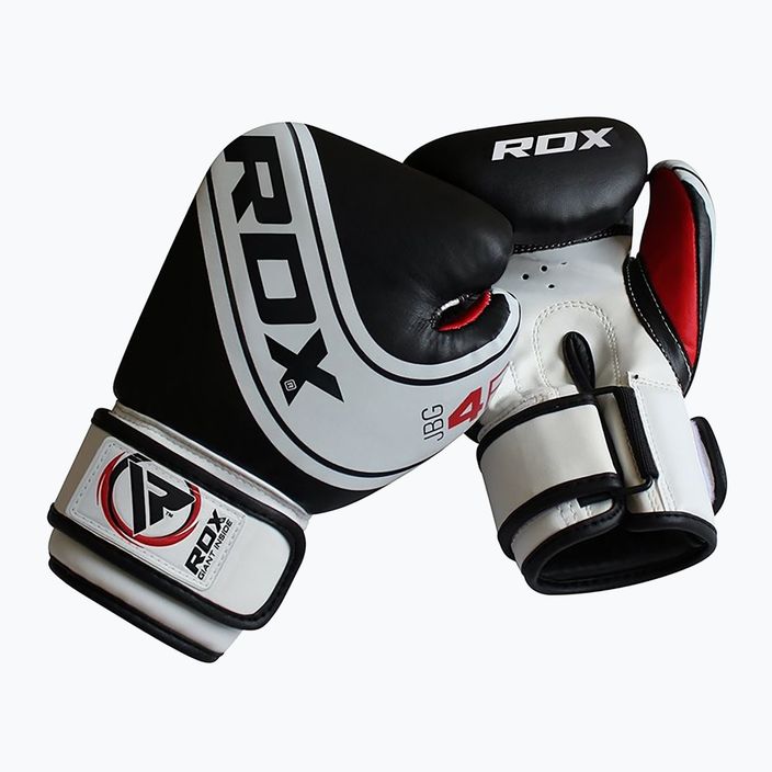 RDX Punch Bag 2Pcs παιδική τσάντα πυγμαχίας + γάντια σετ λευκό 3JPB-4W-2FT 6