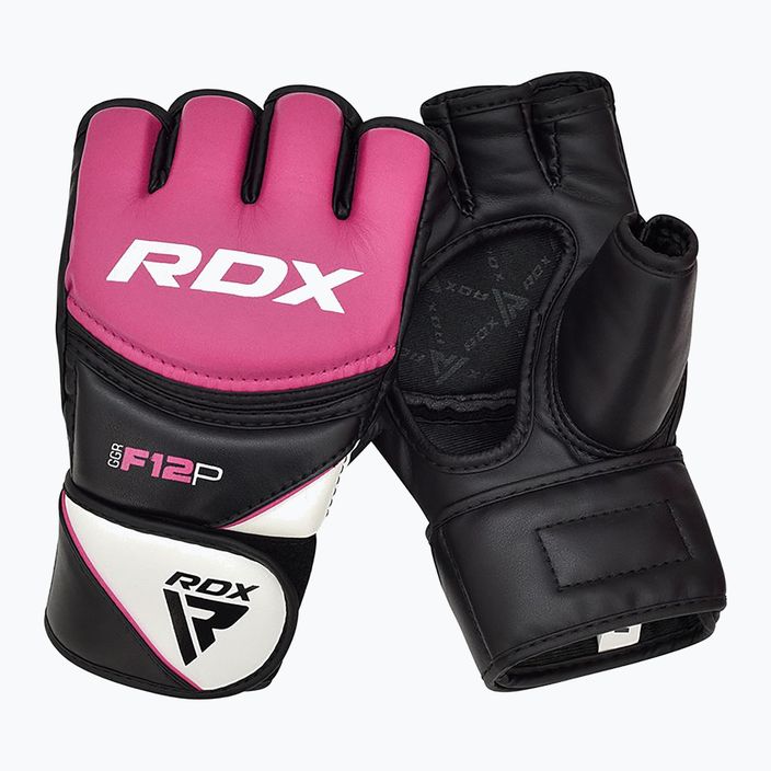 RDX Νέο μοντέλο γαντιών πάλης ροζ GGRF-12P 8