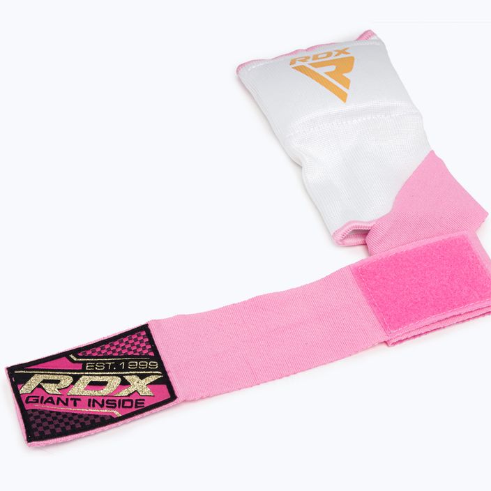 Γυναικεία εσωτερικά γάντια RDX λευκό και ροζ HYP-ISP 4