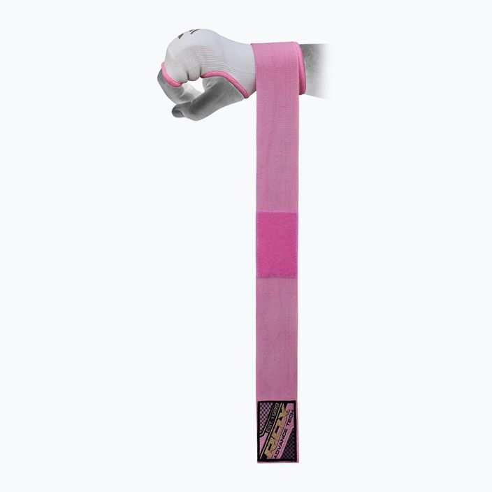 Γυναικεία εσωτερικά γάντια RDX λευκό και ροζ HYP-ISP 7