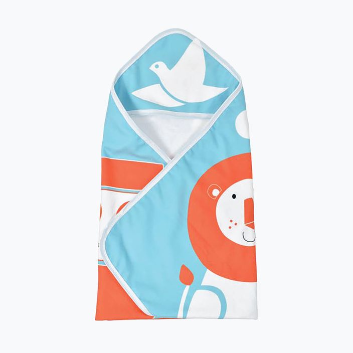 Παιδική πετσέτα με κουκούλα Splash About Noah's Ark μπλε HTNOA 6