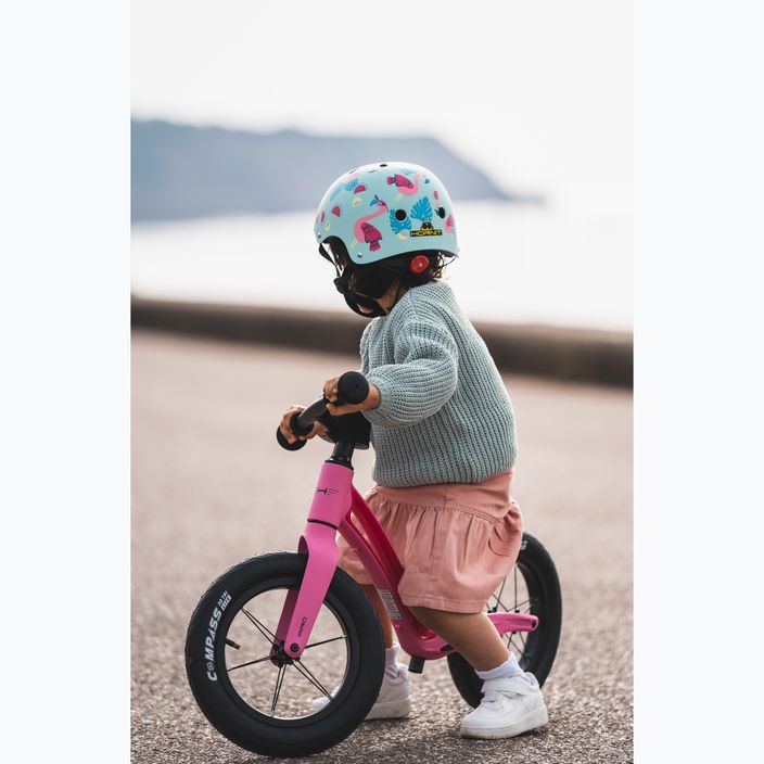 Παιδικό κράνος ποδηλάτου Hornit Flaming blue/pink 9