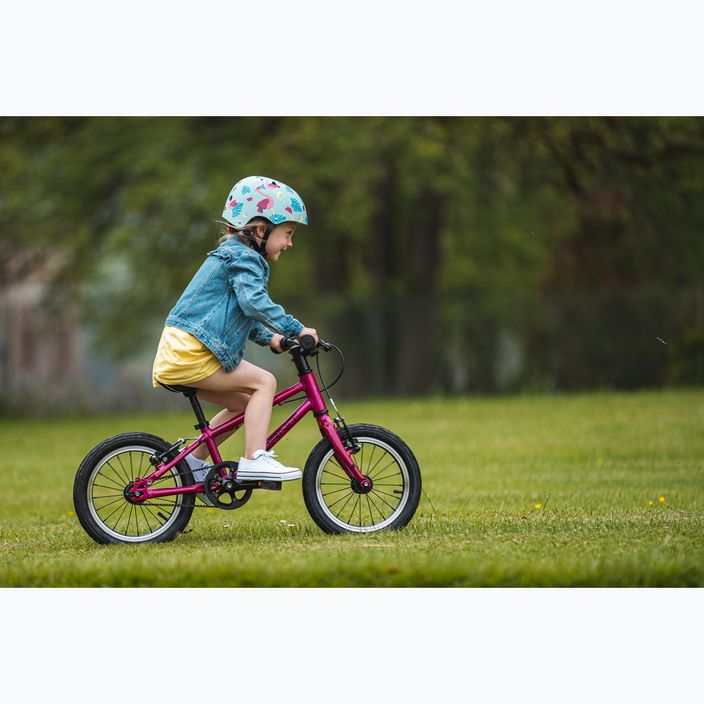 Παιδικό κράνος ποδηλάτου Hornit Flaming blue/pink 11