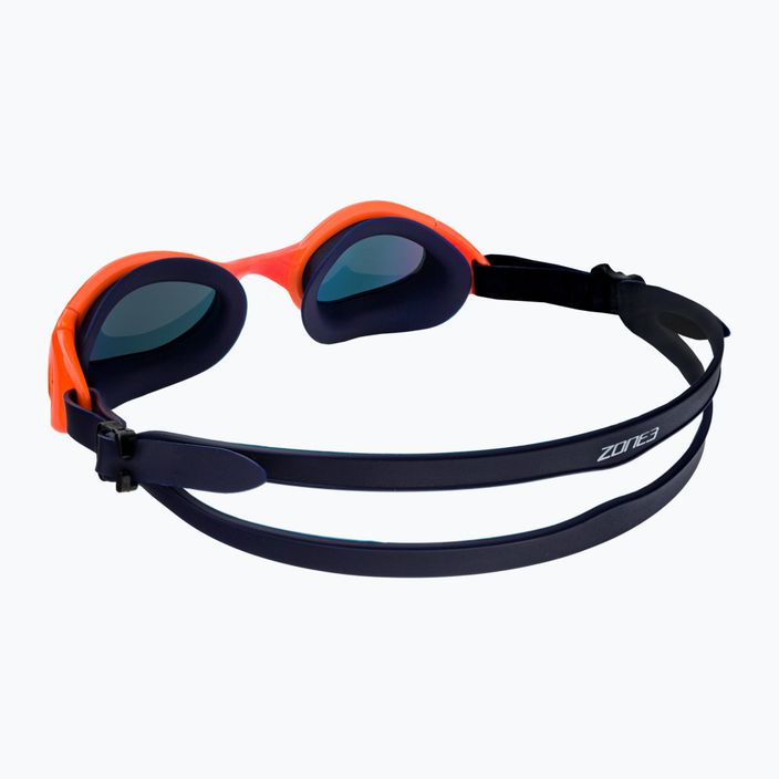 ZONE3 Attack κολυμβητικά γυαλιά ναυτικό/πορτοκαλί SA19GOGAT113 4