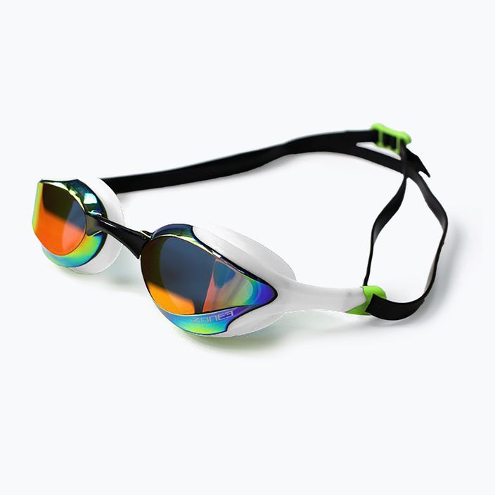 ZONE3 Volare Streamline Racing γυαλιά κολύμβησης λευκό/ασβέστης