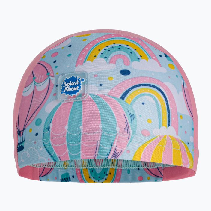 Παιδικό καπέλο για κολύμπι Splash About Arka Μπαλόνια ροζ SHUA0
