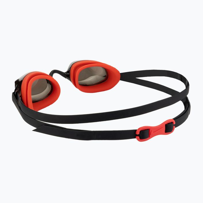 Nike Legacy Mirror Red / Μαύρα γυαλιά κολύμβησης NESSD130-931 4