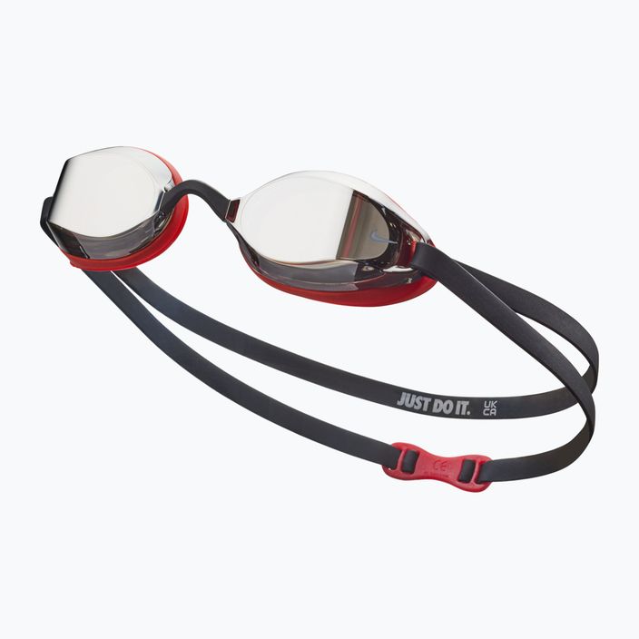 Nike Legacy Mirror Red / Μαύρα γυαλιά κολύμβησης NESSD130-931 6