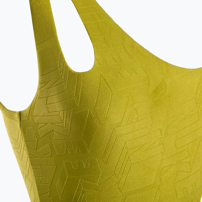Γυναικείο ολόσωμο μαγιό Nike Block Texture χρυσό NESSD288-314 3