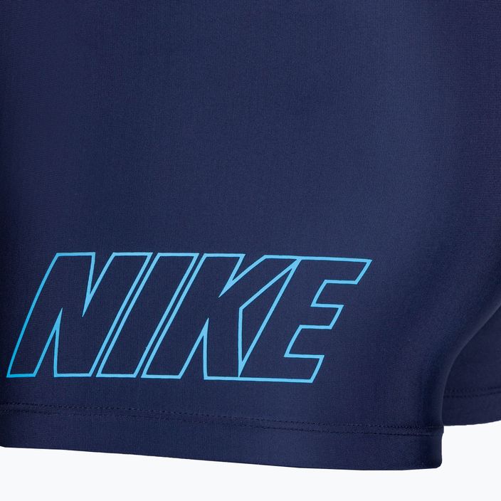 Ανδρικό μαγιό Nike Logo Square σορτς μεσάνυχτα navy 4