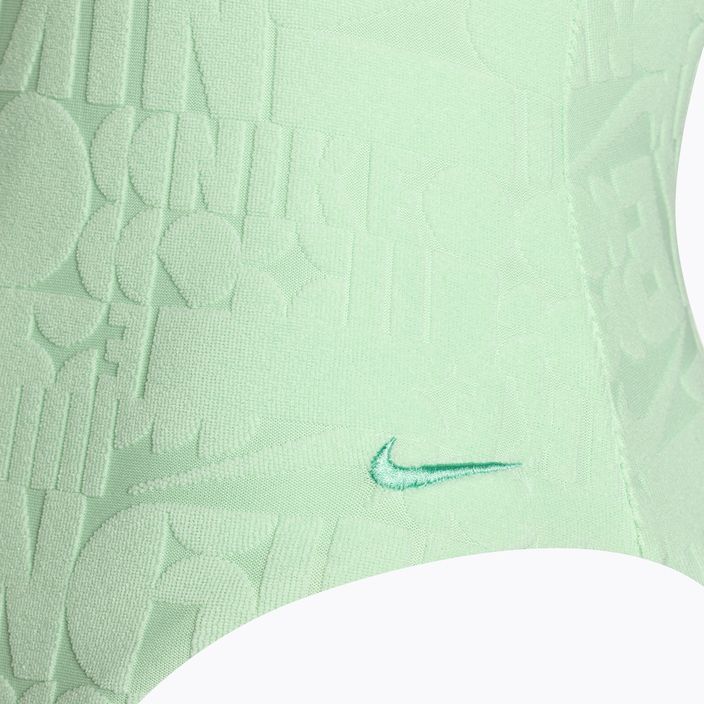 Γυναικείο ολόσωμο μαγιό Nike Retro Flow Terry vapor green 3