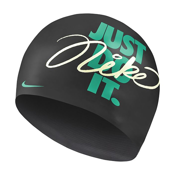 Nike Multi Graphic στάδιο πράσινο καπέλο για κολύμπι 2